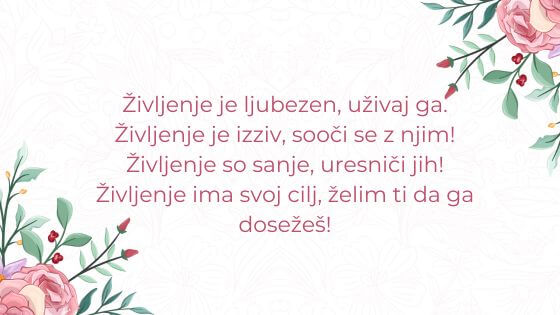 najleša čestitka za 40 rojstni dan
