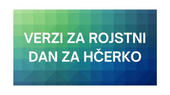 Verzi za rojstni dan za hčerko [2025]