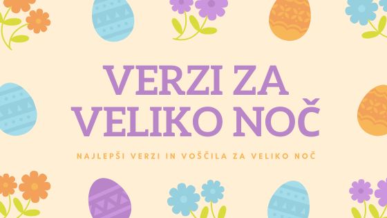 Verzi in voščila za Veliko noč